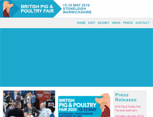 Tablet Screenshot of pigandpoultry.org.uk